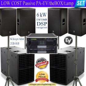 Low Cost passive PA-EV/theBox pro/t.amp SET